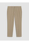 Beige Slim Fit Men's Chino Pants - 3