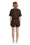 Premium - Sway Collection |   Brown Modal Shorts Women's Tracksuit Set - 4