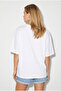 Butterfly printed t-shirt-white - 4