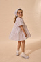 Bandana Striped Dress Red - 6