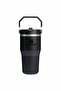 The Iceflow ™   Flip Straw 2.0 Tumbler 0.6L / 20oz Black 2.0 Termos As1012044045 Black-0.60Lt