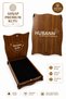 Premium Wooden Boxed Black Color Drop Stone Waterway 3-Piece Jewelry Set Necklace Earrings Bracelet - 8