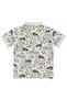 Road Printed T-Shirt for 2-5 Years Old - Ecru - 2