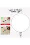LED Desk Lamp with Swan Neck Design, 360° Adjustable Arm, USB Powered Table Lamp & Touch Button – Eye-Caring Reading Lamp, Bedside Lamp, Study Light & Phone Stand for Home, Office - 5