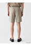Nevavm Regular Fit Belmando Fabric Men's Shorts with Difference - 4
