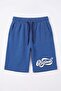 3-Piece Printed Detailed Boys' Double Pocket Capri Pants with Elastic Waist - 3
