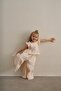 Breeze Girls' Suit with Flared Skirt and Pants