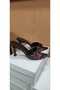 Women's Leopard Print Satin Pointed Toe Slippers - 5