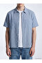 Xside Blue Relax Fit Plaid Men's Shirt - 3