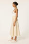 Elastic Waist Zipper Detail Skirt - 2