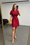 Plum Verona Poplin Dress - 3