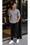 Men's Classic Wide Cut Plaid Cotton Short Sleeve Shirt