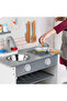 Kids Kitchen Wooden Pretend Playset - Grey/White - 5