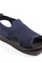 Sandale dama Albastre din material textil EOIU - 6
