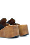 Mnrs 14412 Thick Soled Slippers with Buckle Detail - 4
