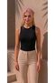 Women's Summer Beach Compatible Perforated Knit Hair Bandana