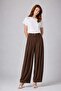 Women's Palazo Trousers Brown 31361 - 3