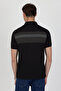 Polo Collar Cotton Pocketless Short Sleeve T-Shirt - 7