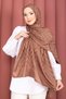 Zigzag pattern jacquard shawl series - taba