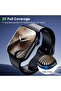 واقي شاشة كامل التغطية لساعة أبل ألترا مع جهاز التثبيت باللون الأسود - 4