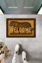 Tiger Patterned Welcome Door Mat – Digital Print Decorative Non-Slip Mat 70X45 cm - 2