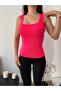 Women's Ultra Premium Soft Square Neck Strap Knitwear Bodysuit - 2