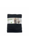 Women's Black Linen Sleeveless Top with Lace Detail - 4
