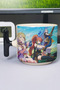 Blue Protocol Star Resonance Printed Ceramic Luxury Mug (1 Piece) T-Shaped Special Black Handle Wave Handle V3T