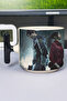 Resident Evil Printed Ceramic Luxury Mug (1 Piece) T-Shaped Special Black Handle Wave Handle V3T