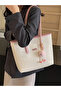 Fashionable Women's Multi-Functional Large Capacity Shoulder Bag, New Canvas Handbag, Stylish Design, Suitable for School, Commuting, Shopping), Pink, Office - 4