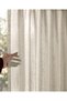 Cream Color Premium Linen Tulle Curtain |   1 to 3 Dense Pleats |   Washable