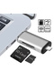 قارئ بطاقات 3 في 1 من نوع C USB 3.0 - محول سريع لنقل البيانات - 4