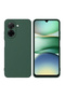 Silicone Case for Xiaomi Redmi A5 | Full Body Silky Soft Touch Shockproof Cover | Camera Protection | Microfiber Lining | Slim Protective Phone Case - Green