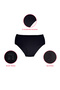 Women's Seamless Panties Laser Cut High Waist Non-Marking Plus Size Ghost Panties # Izbırakmaz 6-Pack - 3