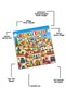 Colorful Houses Coloring Book – 21X20 cm I 40 Visuals I for Children and Adults - 2