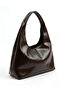 Women's Shoulder Bag - Zipper Detail and Large Capacity