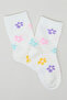 3 Pack Patterned Crew Socks - 4