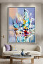 Vibrant Expression Islamic Wall Art | Framed Canvas Print | Arabic Calligraphy Decor for Living Room, Bedroom, Office & Gift