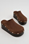 Tly-523 Padded Sole Studded Closed Slippers - 2