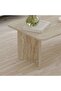 Sam Coffee Table 100cm W - Travertine - 3