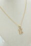 Style Pearl/Xuping Jewelry E Flat Letter Necklace - 4