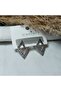 Silver Color Zircon Stone Earrings
