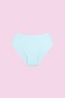 12 Pieces Women's Plus Size Ribbed Waist High Waist Bato Panties 100% Cotton.