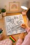 Tiny Hearts I Grow My Values Religious Coloring Book - Educational Religious Coloring Book for Kids- 21*21 Transparent Spiral - 30 Visuals - 30 Sheets - 2