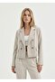 Women's Crop Blazer Jacket – Linen - 5