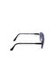 UV Protection Sunglasses Black Frame Smoke Mirror Lens 58mm - M197BK4V - 3