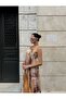 Women's Ethnic Patterned Strappy Backless Casual Stylish Long Dress - 2