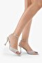 Women's Arel Gold Glitter Heeled Shoes - 4