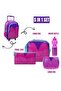 Motto CBPC2 5In1 Trolley Box Set 16" I Trolley I Lunch Bag I Water Bottle I Pencil Case I Lunch Box I Packaging - 5