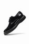 2872 Men's Black Classic Loafer Shoes - Stylish Casual Special Occasion Men's Lace-Up Classic Leather Shoes - 2